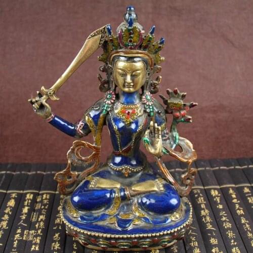 SHUN brass New product Miscellaneous copper Decoration Process gift Old objects Nepal Guanyin