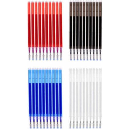 10pcs Heat Erasable Refill Pens Auto-Vanishing Fabric Marker Sewing Tools