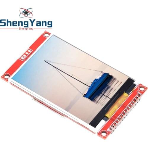 2.8" 240x320 SPI TFT LCD Serial Port Module With PCB Adapter Micro SD ILI9341 5V/3.3V 2.8 inch LED Display For Arduino