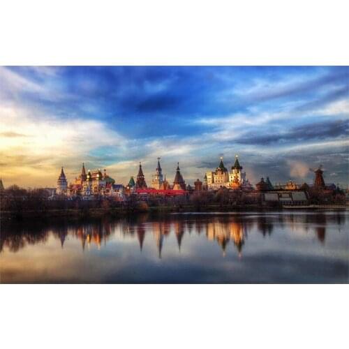 LaoJieYuan Diamond Embroidery Landscape Full Round Diamond Painting Scenery Picture Home Decoration