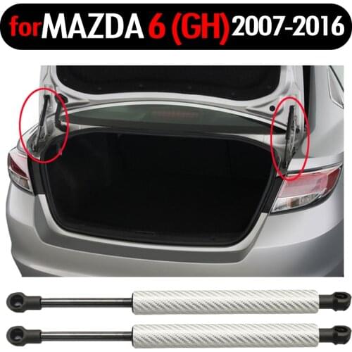 2pcs Rear tailgate boot Auto Gas Spring Struts Prop Lift Support For MAZDA 6 (GH) Saloon 2007 2008 2009 2010-2016 273MM Damper