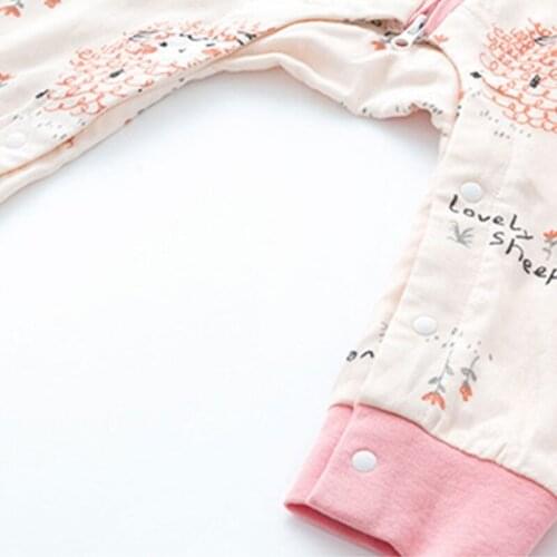 T5EC Baby Sleeping Bag Detachable Sleeve Sleepwear Summer Breathable Thin Sleepsack Swaddle Blanket Wrap Dual Zippers Girls Boys