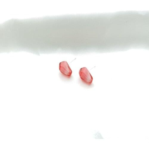 Fashion web celebrity temperament lovely fruit is pomegranate seed students stud earrings eardrop E66 contracted joker