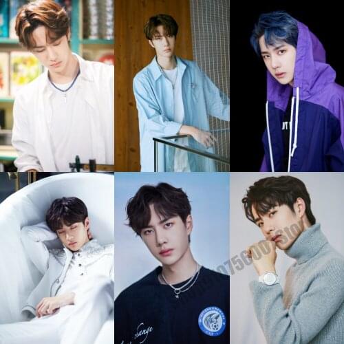 Wang Yibo 5D DIY Diamond Painting Male Star Singer UNIQ Group Full Drill Diamond Embroidery Cross Stitch Kits Mosaic Home Decor