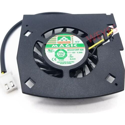 Original display card fan for nvidia GT630 MBA4412HF-A09 MGA4412HF-A09