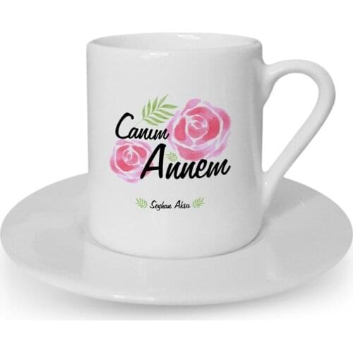 Personalized Dear Mom Turkish coffee Cup-15