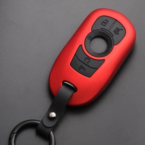 For Buick Envision Vervno GS 20T 28T Encore NEW LACROSSE Opel Astra K Silicon Carbon Fiber Matte Car Key Cover Case Accessories