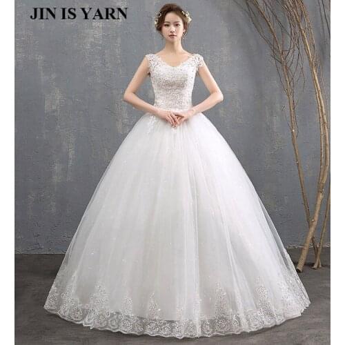 ZJ9076 ball Spaghetti straps ivory white tulle wedding dresses 2018 with pearls wedding dress marriage size made customer