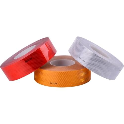 2"x150' DOT C2 Reflective Conspicuity Diamond Grade Tape Automotive Motorcycle Trailer Tractor Truck Reflectors red yellow white