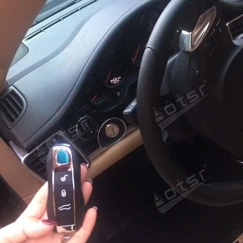 Keyless Start Smart ENGINE REMOTO CONTROL for Porsche Panamera Mobile Phone Auto Keyless Entry Push Button Central Door Lock Kit