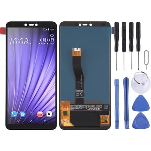 LCD Screen and Digitizer Full Assembly for HTC U19e (Black)