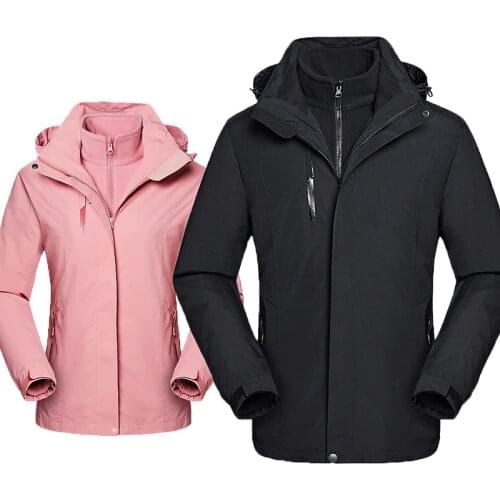 Winter Womens Ski Jacket Waterproof Outdoor Sports Mountaineering Suit Mens Snowboard Jacket Warm Windproof Skiing Suit