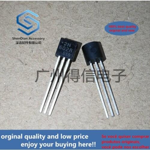 10pcs 100% new and orginal 2N6028 6028 TO-92 PROGRAMMABLE UNIJUNCTION TRANSISTOR in stock