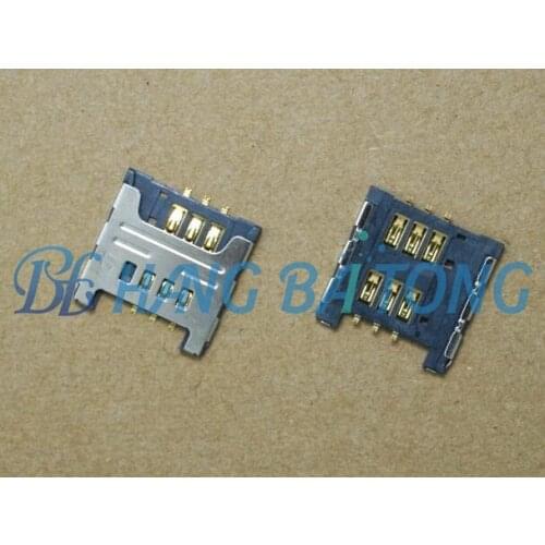 10pcs/lot 100% Original Sim Card socket Slot Holder Tray Replacement Parts for Samsung I9000 N7000 I9220 S5570 S5690 W689 S5360