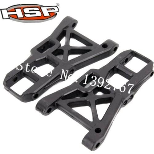2Pcs HSP 02008 02007 Front Rear Lower Suspension Arm For 1/10 RC 4WD Model Remote Control Car Spare Parts