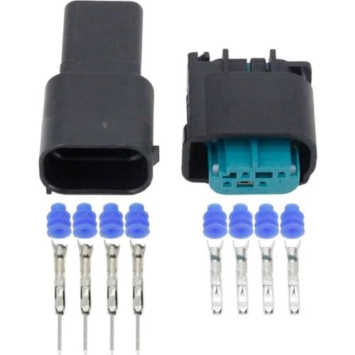 4 Pin Sensor Plug Male and Female Automotive Connector with Terminal DJ7041-0.6-11/21