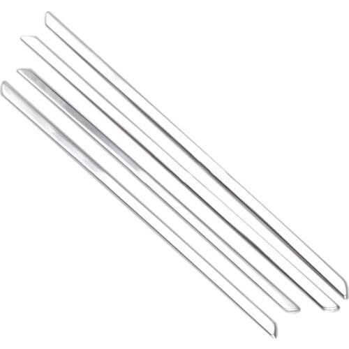 For Jeep Patriot Interior Car Door Panel Decorative Cover Trim 2011-2015 4Pcs Car Accessories Interior Car Decor Trim