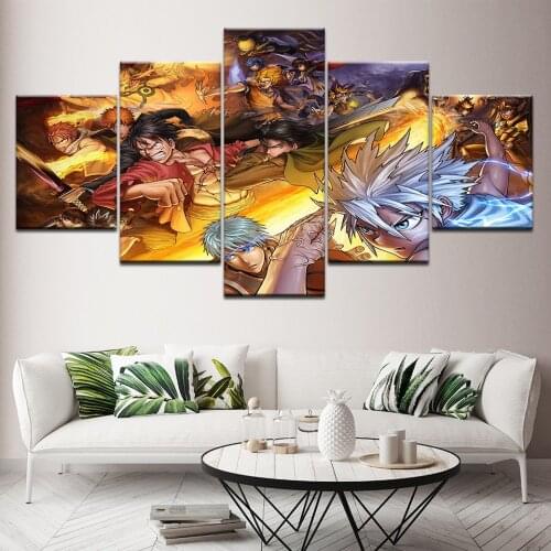 5 Piece Canvas Tagged One piece Wall Art Canvas Print modern Poster Modular art painting for Living Room Home Decor