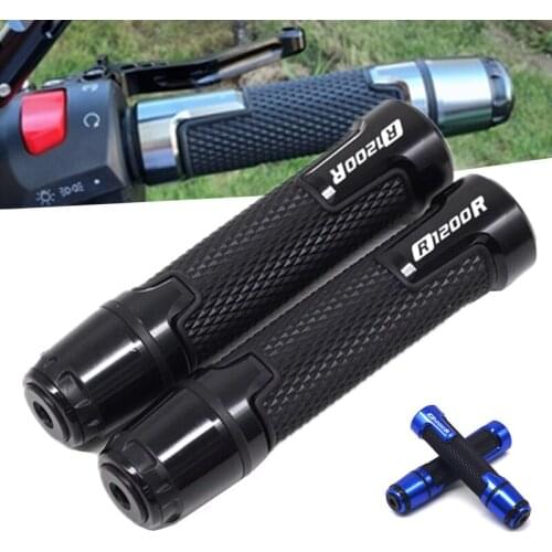 For BMW R1200R r 1200r R1200R 2006-2016 Aluminum Accessories Universal Handle Bar Grip Handlebar Hand Grips Motorcycle 7/8"22mm