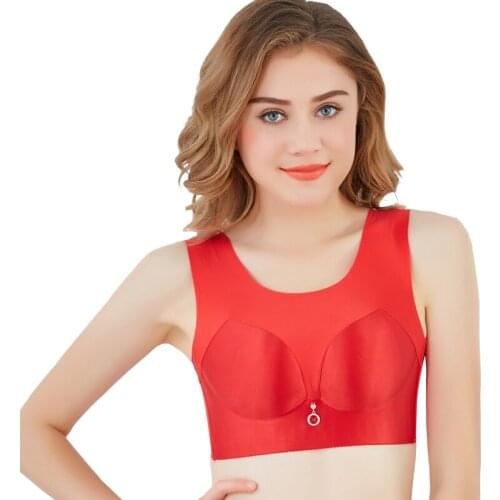 75B 120E sleep bra ultra-thin cup surface smooth and comfortable large size bra sleep bra