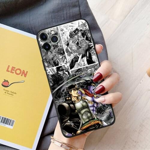 Jotaro Kujo Star Platinum jojo anime For iPhone se 6 6s 7 8 plus x xr xs 11 12 mini pro max soft silicone phone case cover shell