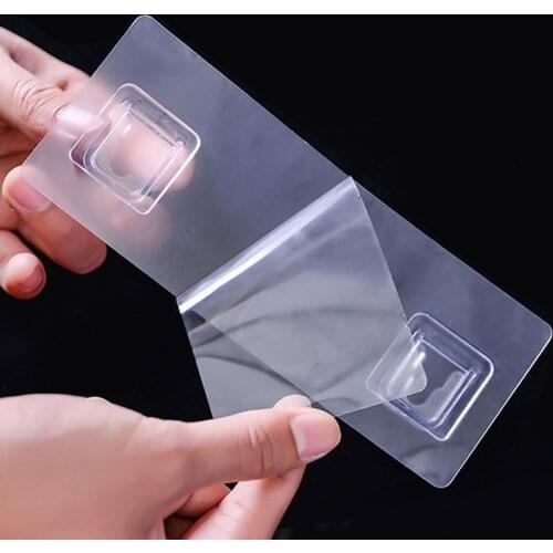 Adhesive Hook Spare Parts No Trace Stickers Strong Waterproof Nail-free Punching Kitchen Bathroom Rack