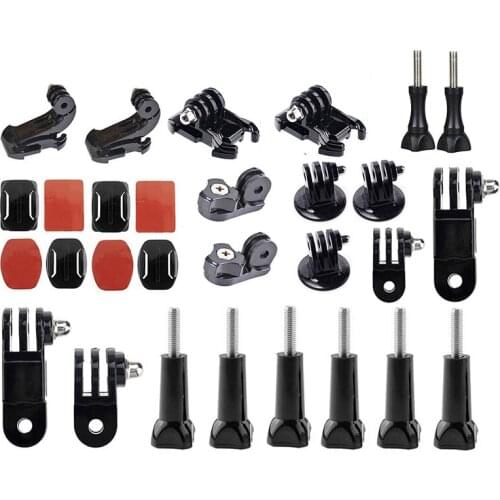 Mount Adapter Arm Chain Tripod Screw for Gopro Hero Go Pro 6 5 4 3 2 Session SJCAM SJ4000 Xiaomi yi 4k Action Camera Accessories