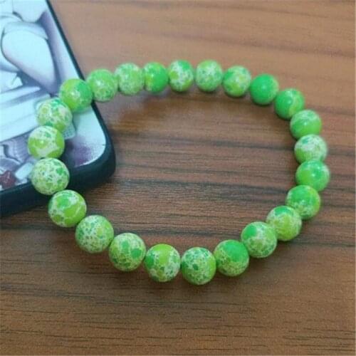 Fashion Style Armbanden Resin Crystal Beads Chakra Bracelet Gift Natural Stone Lava Adjustable Bracelet Women Jewelry Wholesale