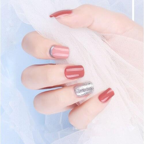Fake Nails With Glue Press On Nails Nail Tips False Nails Stick On Nails Glue On Nails Nail Display Nail Art Decoration
