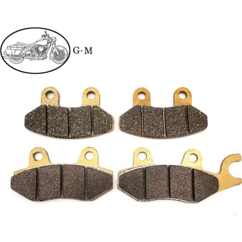 Motorcycle Front / Rear Brake Pads Sets For SYM Rear disc model Euro MX 125 2006-2009 Shark 4VR 125/150 R 2000-2002