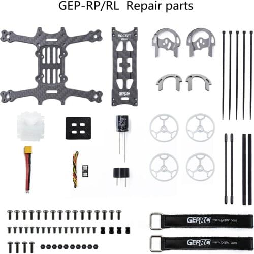 GEPRC GEP-RP/RL Quadcopter Carbon fiber Frame Repair Parts for RC 2inch ROCKET PLUS/LITE CineWhoop FPV Drone Accessories