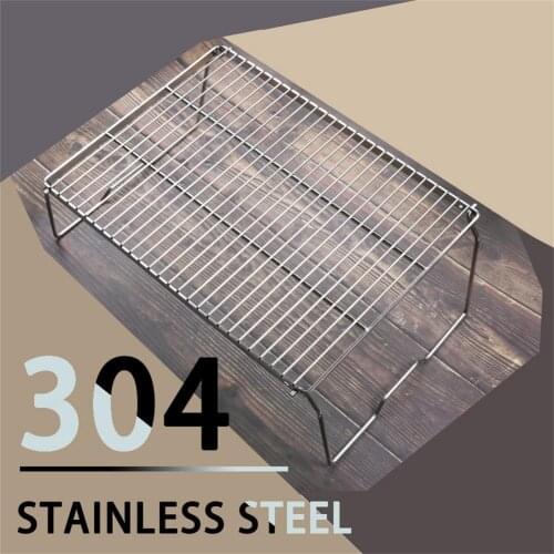 Stainless Steel Barbecue Grill Portable Mini Foldable Barbecue Simple Barbecue Outdoor Barbecue