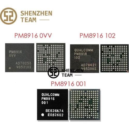 SZteam 5pcs/lot PMIC PM8916 0VV 102 001 Power Supply IC Chips for Redmi 2 3X Xiaomi 2X Samsung J3 A8000 OPPO R7S Huawei Honor 7i
