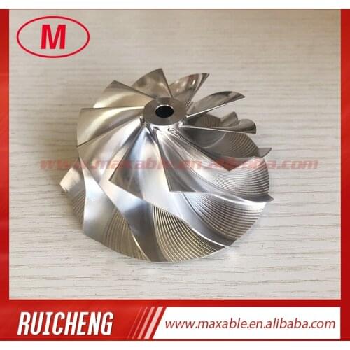 TD05 65.70/82.46mm 10+0 blades high performance turbo milling/aluminum 2618/billet compressor wheel