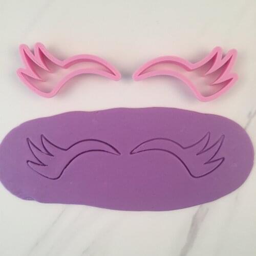Unicorn Lashes Stencil, Lashes Cookie Stencil, Cookie Stencil Seal Model Baking Mold DIY Cake Tool 3D Printing Custom
