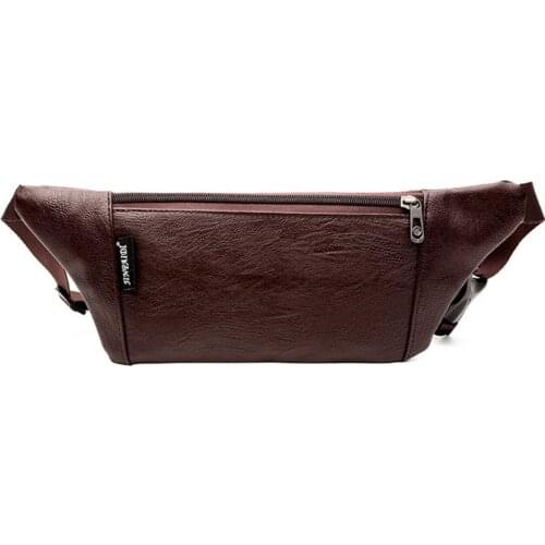 Vintage Waist Bag Men Alligator PU Leather Belt Bag Waist Pack Travel Belt Wallets Fanny Bag Belt Bum Waist Phone Pouch