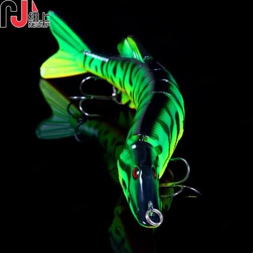 1PCS Jointed Minnow Fishing Lures Wobblers 20.5CM/69G Lifelike 7 Sections Swim Bait Isca Artificial Fishing Tackle