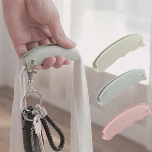 1PC Comfortable Bag Lifter Bag Handle Convenient Bag Carry Tool Bag Hanging Save Effort Tool Silicone Kitchen Tool Mention Dish
