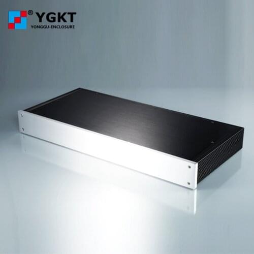 438*45-250mm(WxH-D)wholesale aluminum profile electronic enclosure amplifier case/aluminum electronic enclosures
