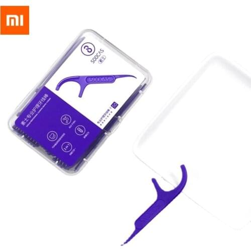 50pcs/box Youpin Soocare Daily Tooth Cleaning Professional Dental Floss Testing Food Grade