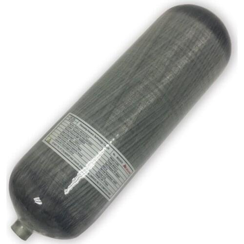 AC1090 9L CE 4500Psi 30Mpa Carbon Fiber Air Cylinder Paintball Tank PCP Rifle Paintball Bottle PCP Air Gun Refilling Acecare