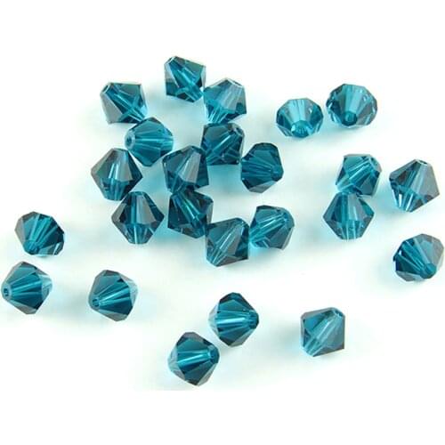 Hbl Sparkle 8mm 1440pcs/bag Mixcolor Jewelry Crystal Bicone Beads Wedding Dresses Loose Crystal Beads Clothing Decoration