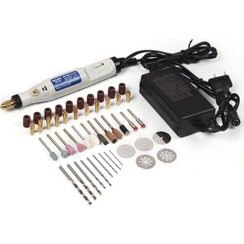 46/76PC Electric Grinder Mini Tool Engraving Dremel Electric Tools Power Rotary Pen DIY Machine Grinder Tool Grinding Drill