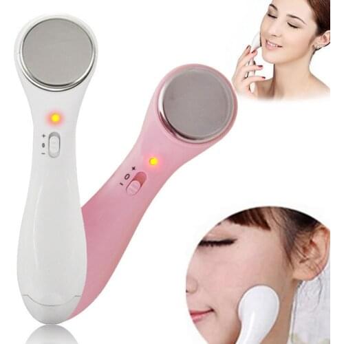 Electric Face Massager Face Brush Cleansing Roller Ion Vibrating Spa Skin Care Anti-wrinkle Whiten Ionic Facial Cleanser Tool