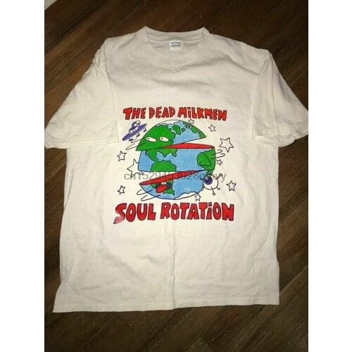 THE DEAD MILKMEN SOUL ROTATION TOUR CONCERT VTG REPRINT T SHIRT NEW