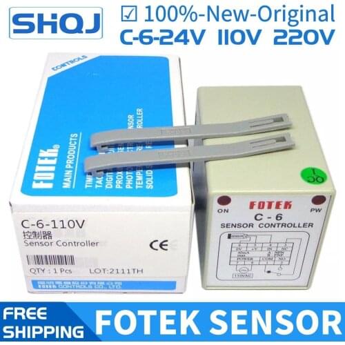 FOTEK C-6-24V C-6-110V C-6-220V Brand new original