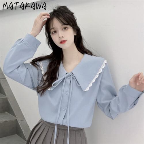 Кружевные блузки Matakawa China At AliExpress