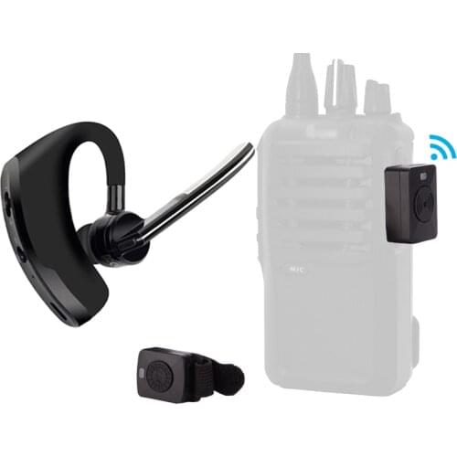 Walkie Talkie Wireless Headset IC Type Model Two Way Radio BT Headphone Earphone Tourism Earpiece For ICOM COBRA MAXON RITRON