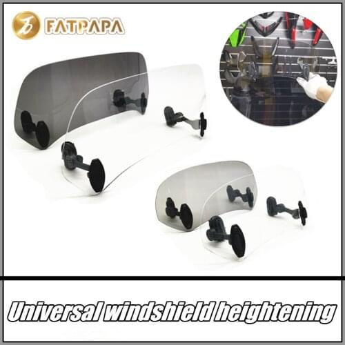 FOR Honda CB1300 SUPER X-ADV 750 VFR800X Forza 250 400X Risen Adjustable Windscreen Windshield Spoiler Air Deflector