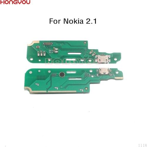 USB Charge Dock Board Charging Socket Jack Port Connector Flex Cable For Nokia 2.1 / 2 (2018) TA-1080 TA-1084 TA-1092 TA-1093